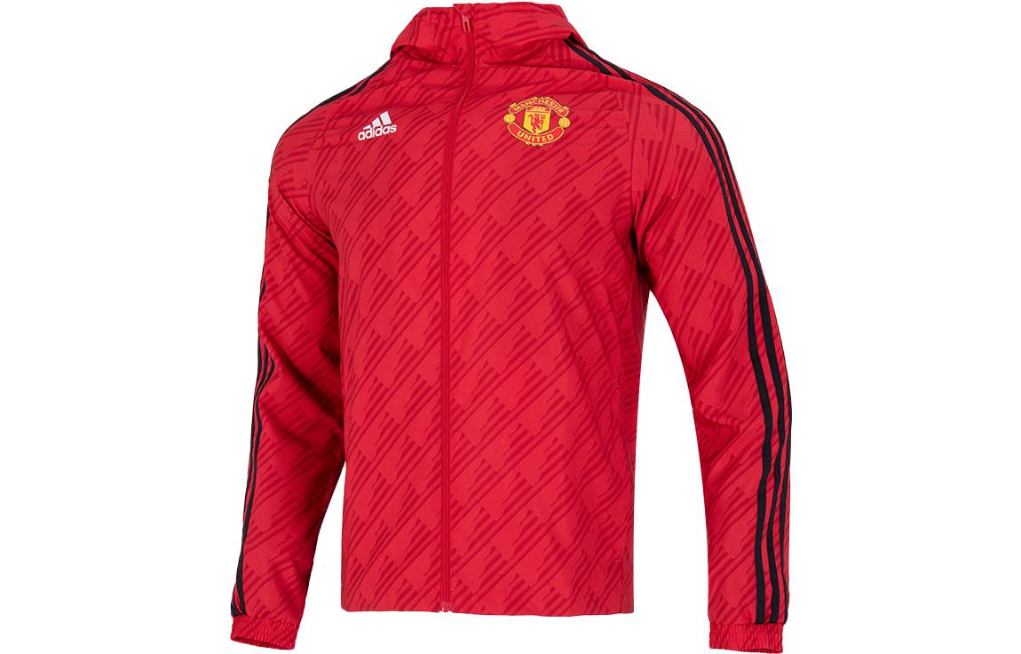 Adidas Manchester United Jacket Men s Red HE6649 L
