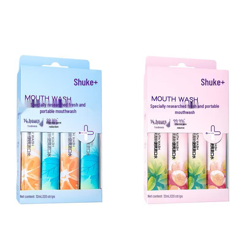 Saky Portable Mouthwash Strips - Grapefruit & Mint