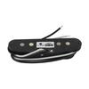 FLEOR 3pcs Vintage Staggered Alnico 5 Single Coil Pickups & Humbucker Pickup 52/52/52mm for SSH Electric Guitar