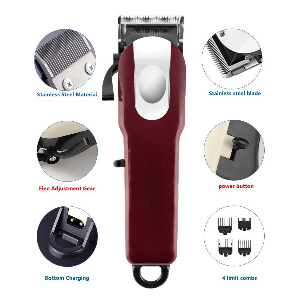 2025 cordless hair trimmer for men grooming professional hair clipper beard hair cutting machine edge outline