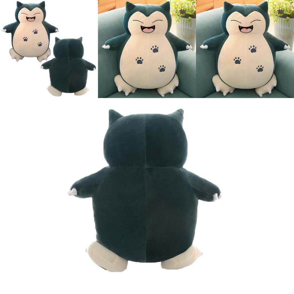 Adorable Smiley Snorlax Pokemon Plush Stuffed Animal Doll Perfect For Kids And Babies