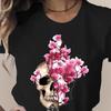 Hot Cartoon Graphic Tshirt Casual Short Sleeve Skull Butter Graphic Tshirt Highend Luxury Unisex Style Both Of Unisex And Unisex