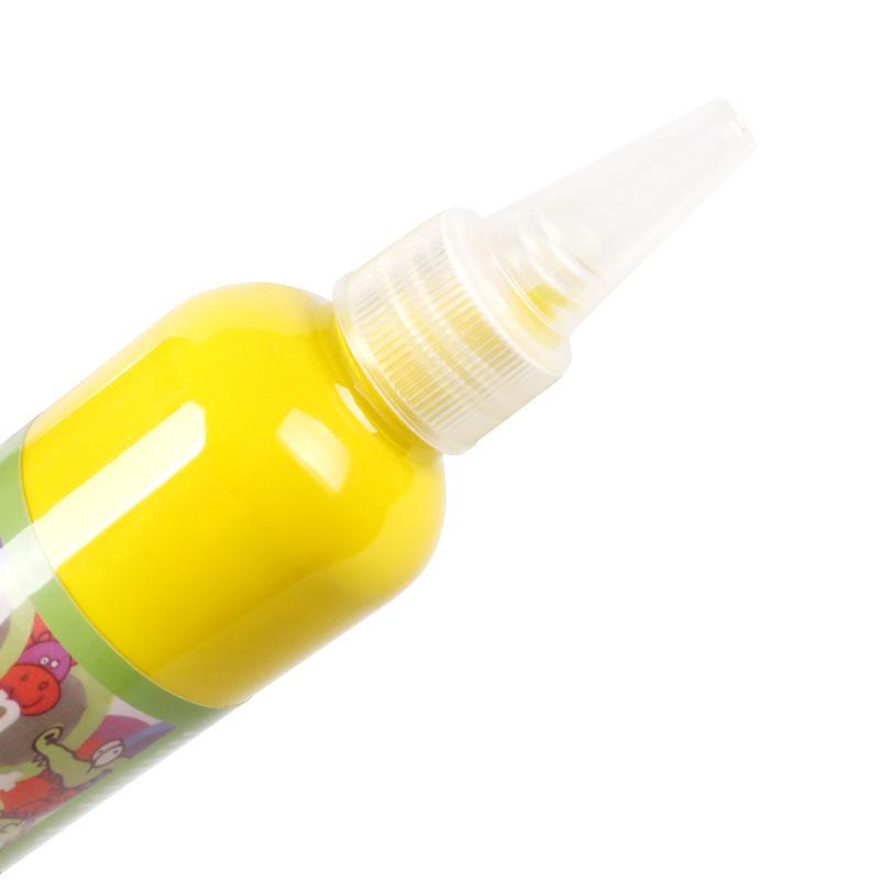 12-Color Finger Paint Set for Kids - 100ml Each