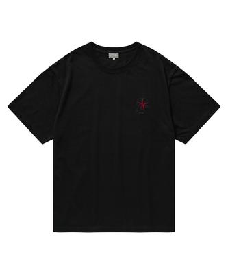 Pilpeu Morning Glory Essential T-Shirt (Black)