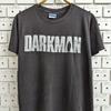 Vintage 1990 Darkman T Shirt Liam Neeson Sam Raimi American Superhero Action Mystery Thriller Film Promo Merch Tee Size Short M/L