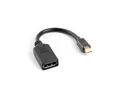 Lanberg AD-0003-BK Mini Displayport Adapter Cable (M.) -> Displayport (f) Black