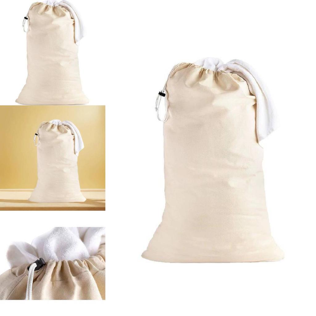 Schicker Wäschebeutel aus Canvas für die Schlafzimmer-Kleideraufbewahrung, modernes und langlebiges Design