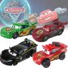Alloy Racing Car Toy Collection Featuring Mater Orange Bad Guy And Lightning Mcqueen