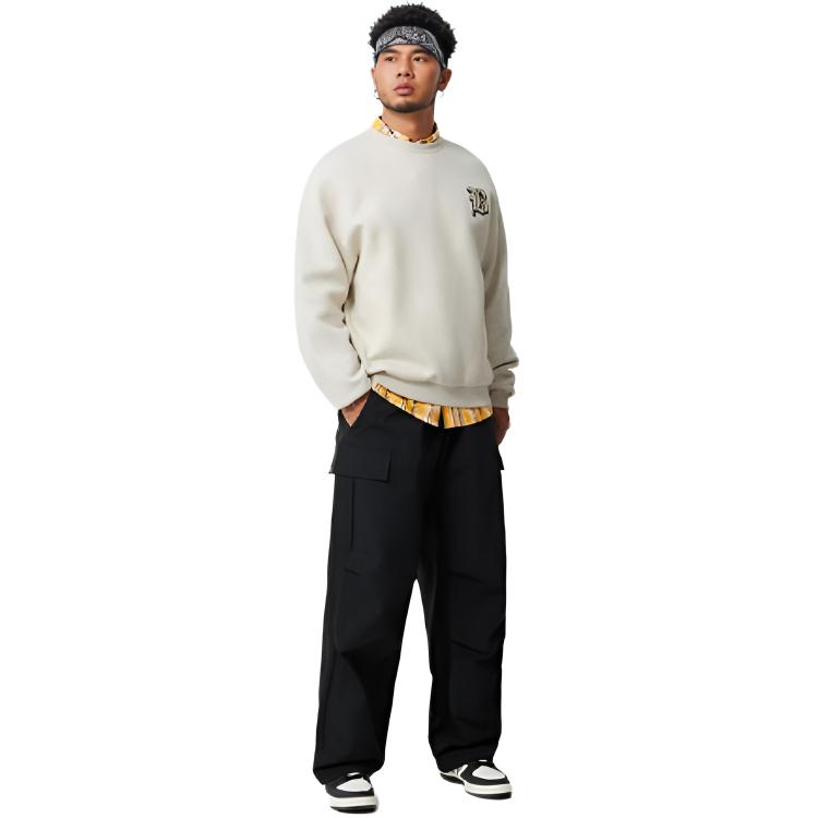 Li Ning Basketball Collection Sweatshirt Men's Soft Aqua Green AWDV031-5