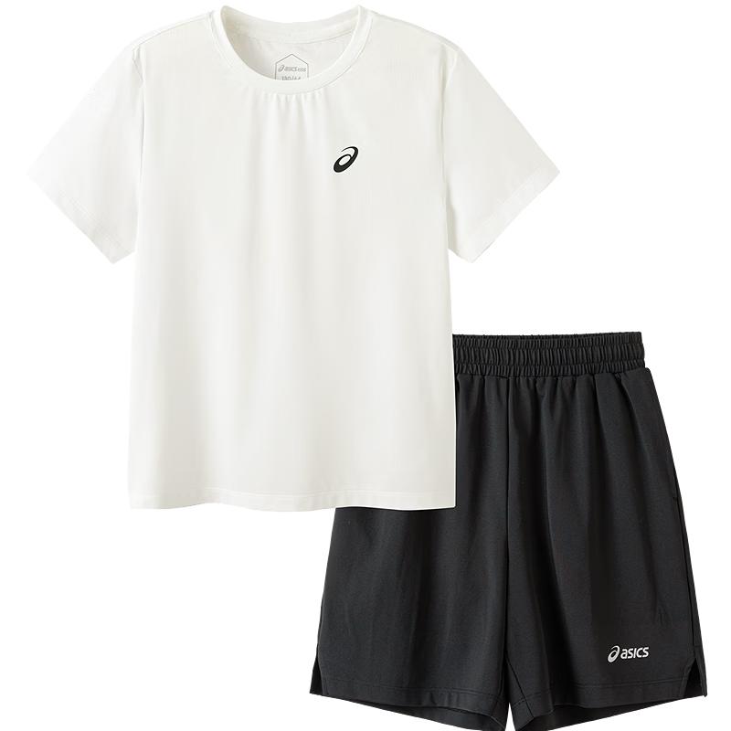 ASICS Kids 2026 Summer Quick-Dry Sports T-Shirt & Shorts Set 130
