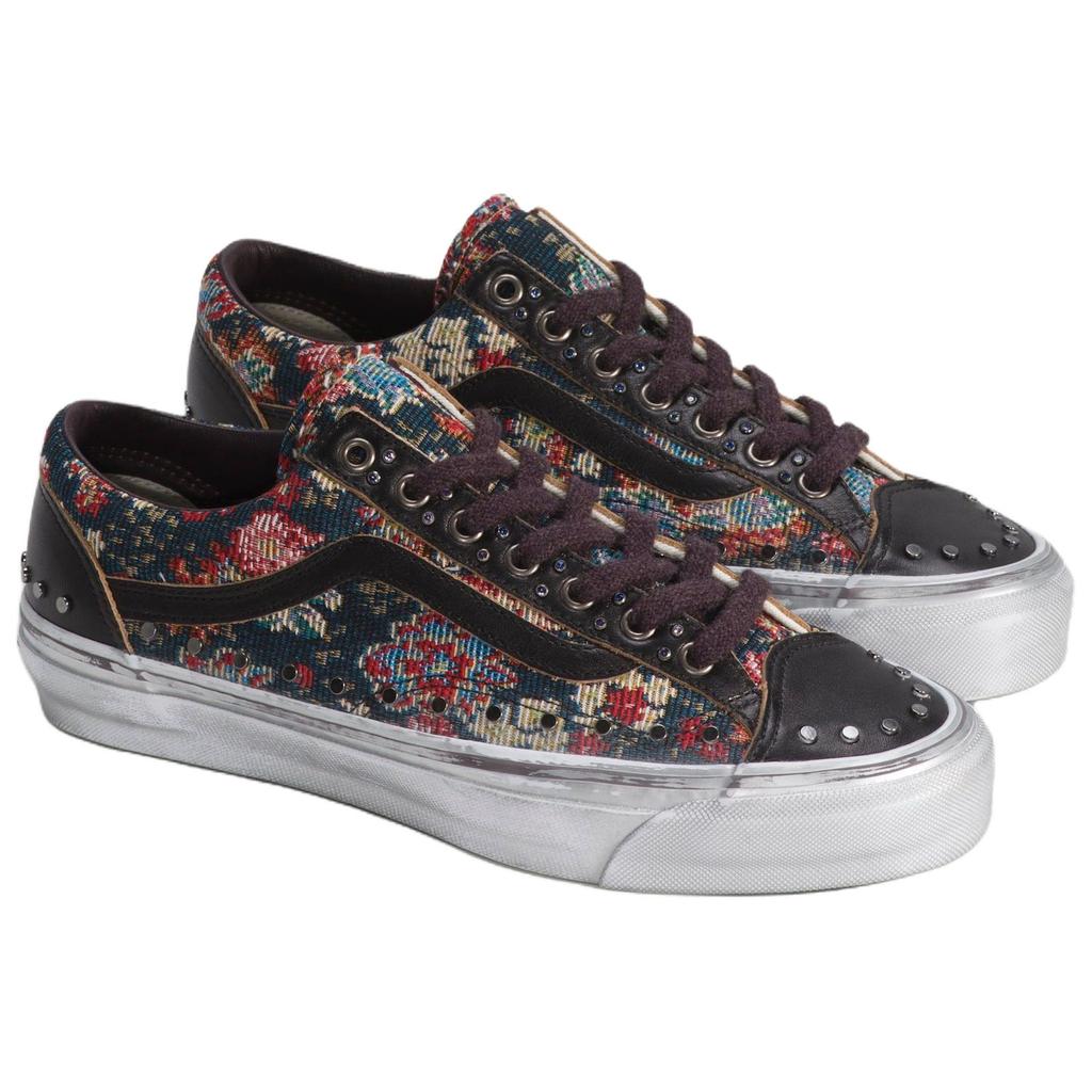 Vans Old Skool 36 Vibram Black Floral Unisex Sneakers Floral-Black VN000D2GBLA
