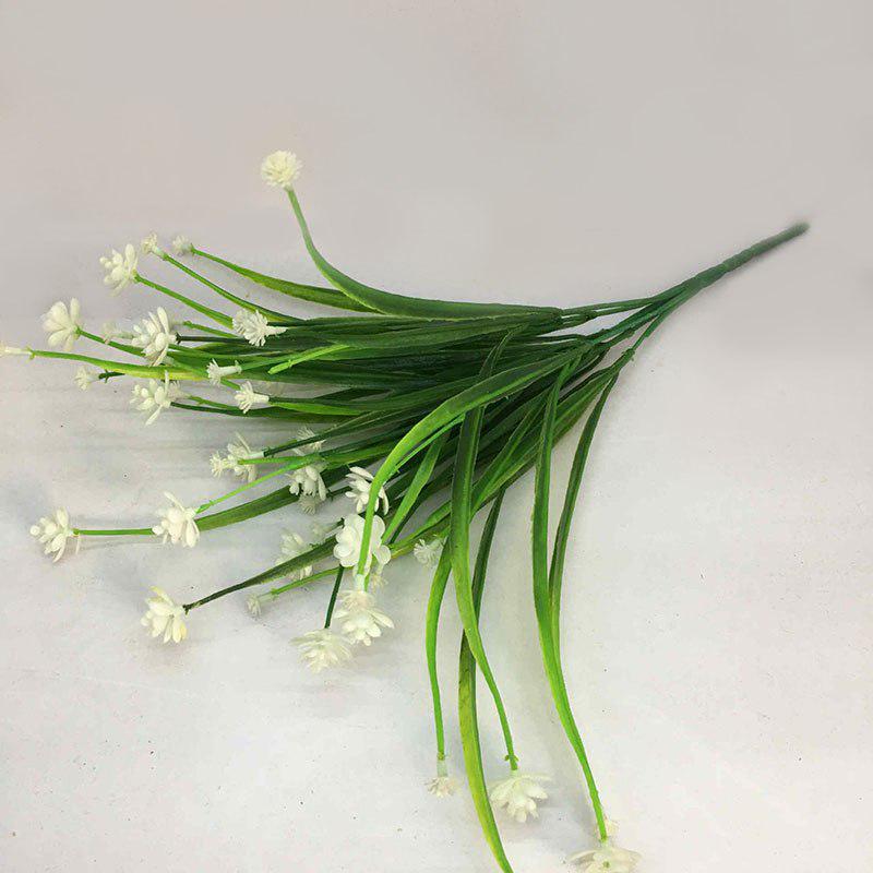 1pcs  Green Plastic Grass Plants Artificial Flower Babysbreath Wedding Home Christmas Decor Party Office Flower