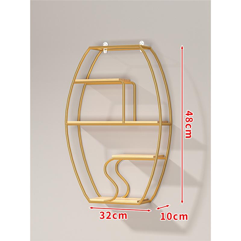 Iron Wall Shelves Simple Wall Storage Display Shelf Books Corner Living Room Organizer Room Decorations Interior Accessories