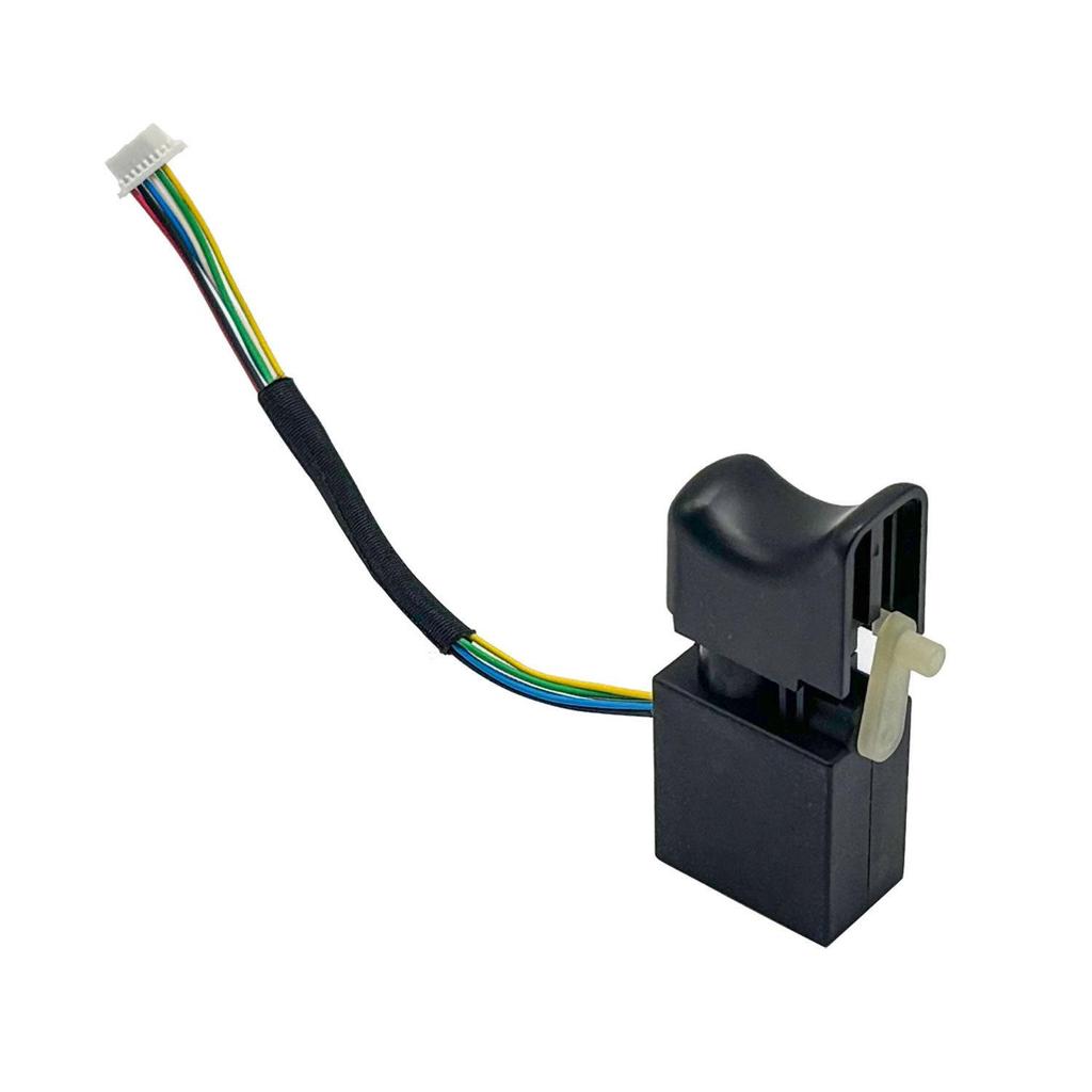 8-Pin Brushless Lithium Battery Drill/Wrench Switch, Short Wire, 6-Wire 07379