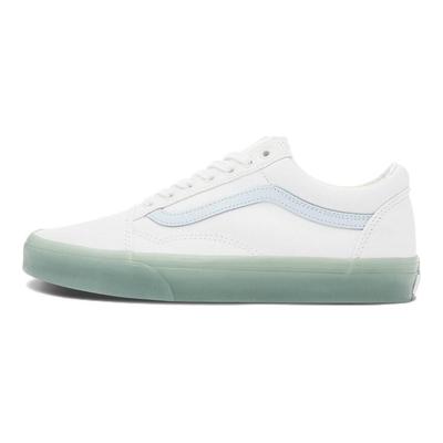 Tênis Casual de Skate Old Skool com Listra Lateral Leve Resistente ao Desgaste Cano Baixo Unissex Azul Vans VN0000SB650