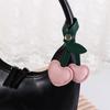 Keychain Cherry Key Chain Decoration Peach Heart Bag Pendant Cherry Pendant  Decorations Crafts