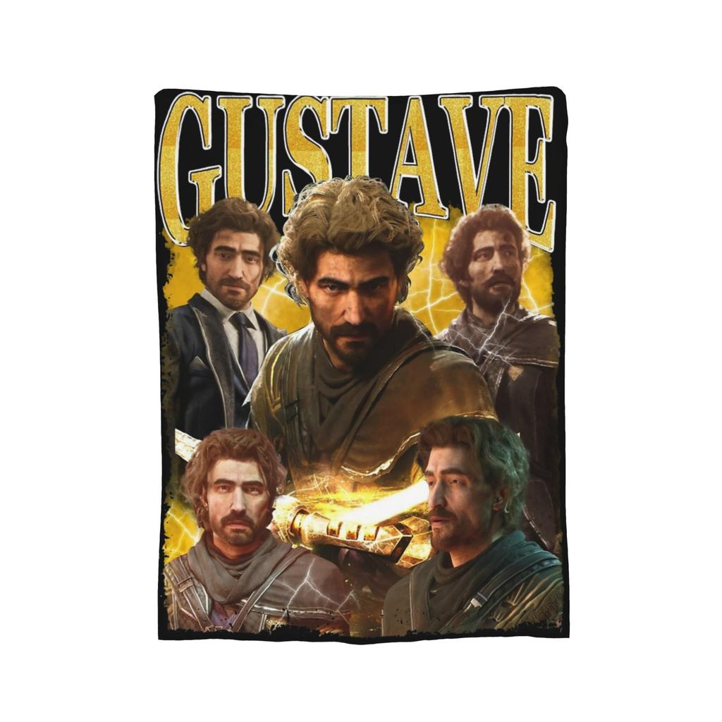 Esquie Clair Obscur Expedition 33 Tarot Card Blanket Fleece Printed   Warm Throw Blankets for Bedding Travel Bedding Throws