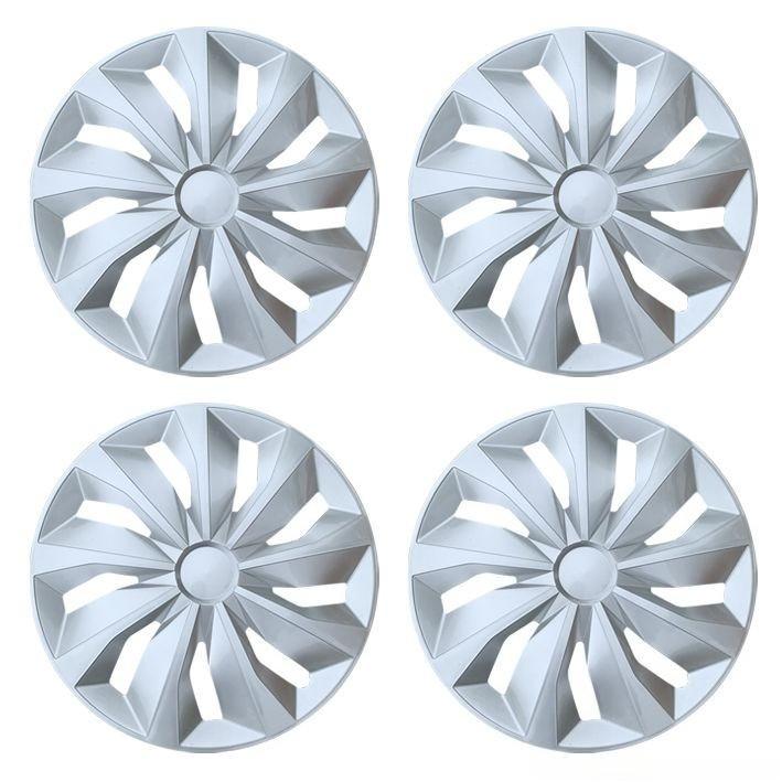 4PCS/set Universal Car Iron Steel Wheel Hubcap R14 R15 R16 Inch Replacement Hub Caps Wheel Rim Cover PP Tire Accessories