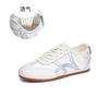 Leather Forrest Gump shoes women's 2025 summer new flat-bottomed sports little white shoes women's breathable casual shoes women's lightweight women's