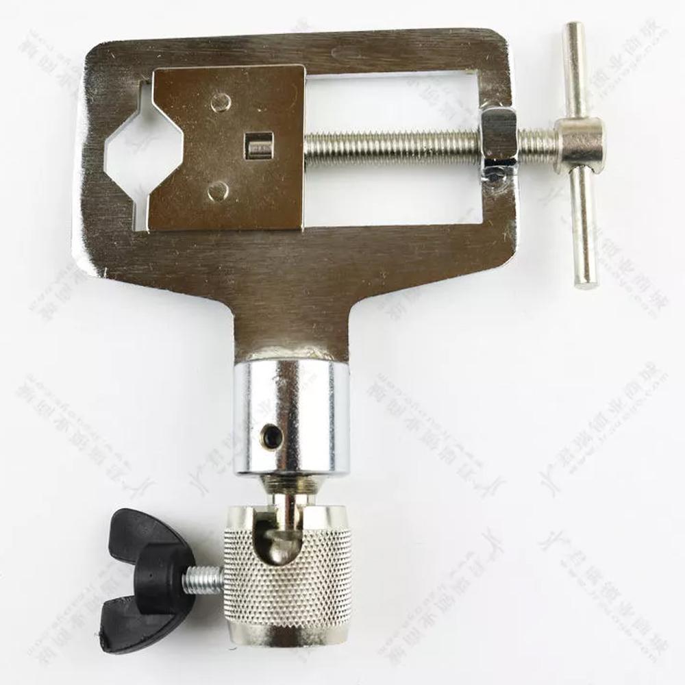 Practice Clamp Tool Metal Alloy Adjustable Locksmith Tool Softcover Type Practice Lock Vise Clamp