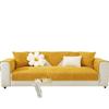 Nordic Simple Thicken Sofa Cushion Imitation Lamb Fleece Soft Sofa Cover Non-Slip Universal Couch Slipcovers for Sofas Decor