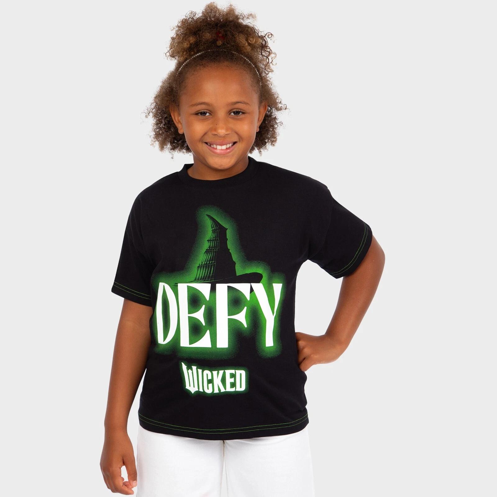 Wicked Girls T-Shirt | Elphaba Tshirt For Girls | Wicked Tee | Girls Top 100