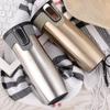 Thermos da 450 ml per Caffè Tazza Acqua Sottovuoto Uso Ufficio Auto Apertura a Un Click Erogazione Acqua Tazza Termica