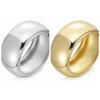 Geometry Exaggerated Bracelet Zinc Zinc Zinc Alloy Wide Side Bangle Fashion Simple Metal Bracelet  Gift