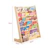 Rack Wooden Bookshelf Children's Bookcase Organizer