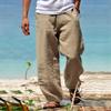 Spring and Summer Loose Pants Solid Color Straight Leg Pants Men's Casual Pants