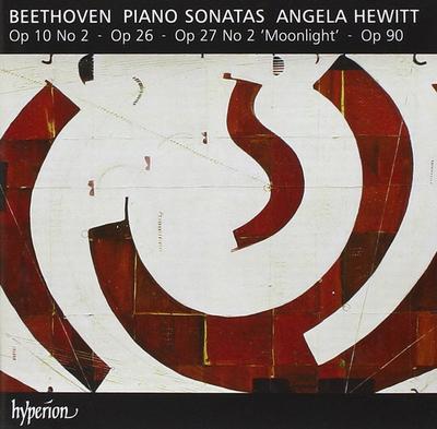 CD LUDWIG VAN BEETHOVEN, ANGELA HEWITT - Klaviersonaten: Am 10 Nr. 2 - Am 26 - CDA67797 Hyperion 2010 UK ObiClassical Gebraucht
