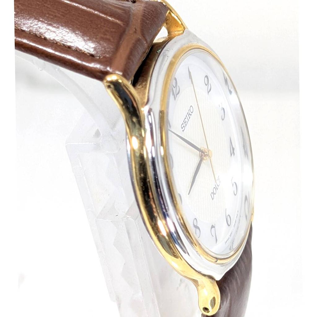 SEIKO Dolce Battery and Strap Working Men's Watch, Replaced, Condition, S-97