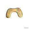 Stain-Resistant U-Shaped PU Leather Nail Art Hand Rest with Reinforced Base, Easy To Clean