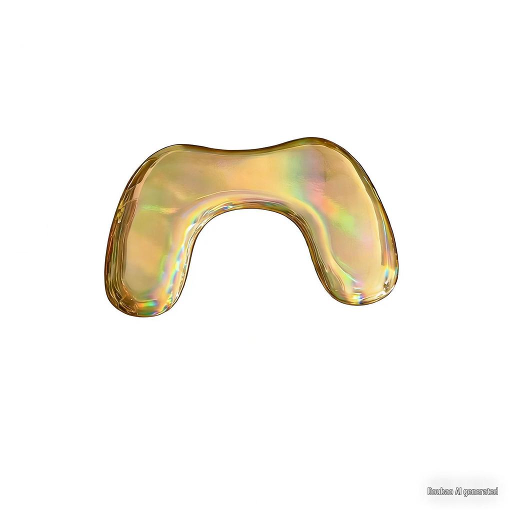 Stain-Resistant U-Shaped PU Leather Nail Art Hand Rest with Reinforced Base, Easy To Clean