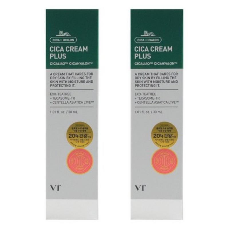 VT COSMETICS Cica Cream Plus 30ml (2 Options)