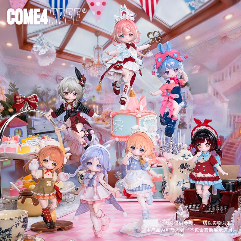 In Stock COME4FREE Bonni Rabbit Dream Box BJD Figure Ornament Model Assembled Action Figure Collection Gift