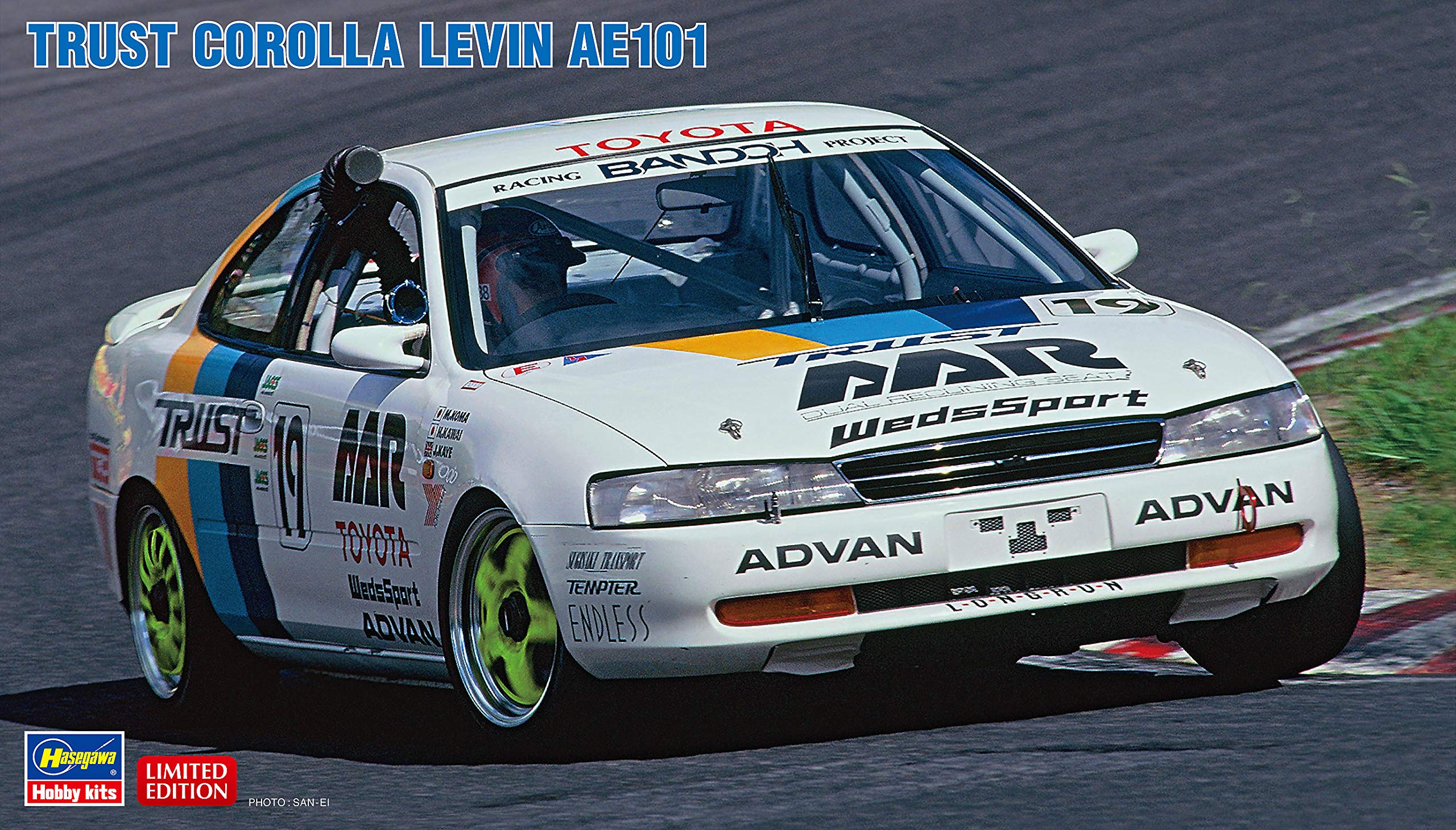 

Hasegawa Trust Corolla Levin AE101 Пластиковая модель 20463 1/24