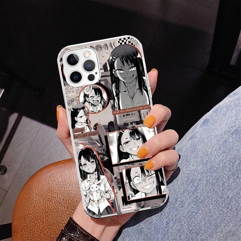 

Nagatoro San Anime Aesthetic Phone Case For iPhone 17 Air 16 Pro Max 16E 15 + 14 Plus 11 12 13 Mini 7 8 SE Gift Print Cover Fund iPhone 16 Plus
