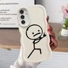Soft Phone Cover Case for Samsung Galaxy A15 A14 A12 A16 A52 A21s A11 A13 A22 A23 A33 A53 A03 A04 A05 A06 Cartoon Matchman