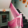 Halloween Decorative Roving Multi-color Holes Can Be Customized Hanging Cloth Pieces Halloween Haunted House Party Supplies Outdoor Props