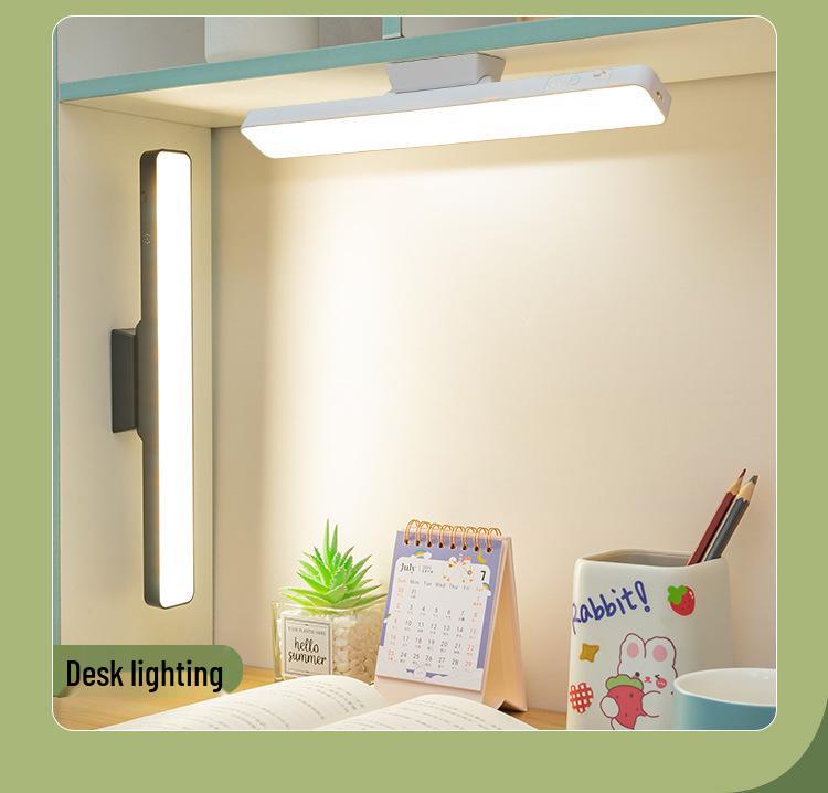 Smart Rechargeable LED Desk Lamp with Eye Protection and Magnetic Base for Students