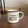 Herbst, Maillard-Kaffee Dackel Hund Einfaches Englisches Alphabet Brot Kopf Kaffeetasse Wasserbecher Paar
