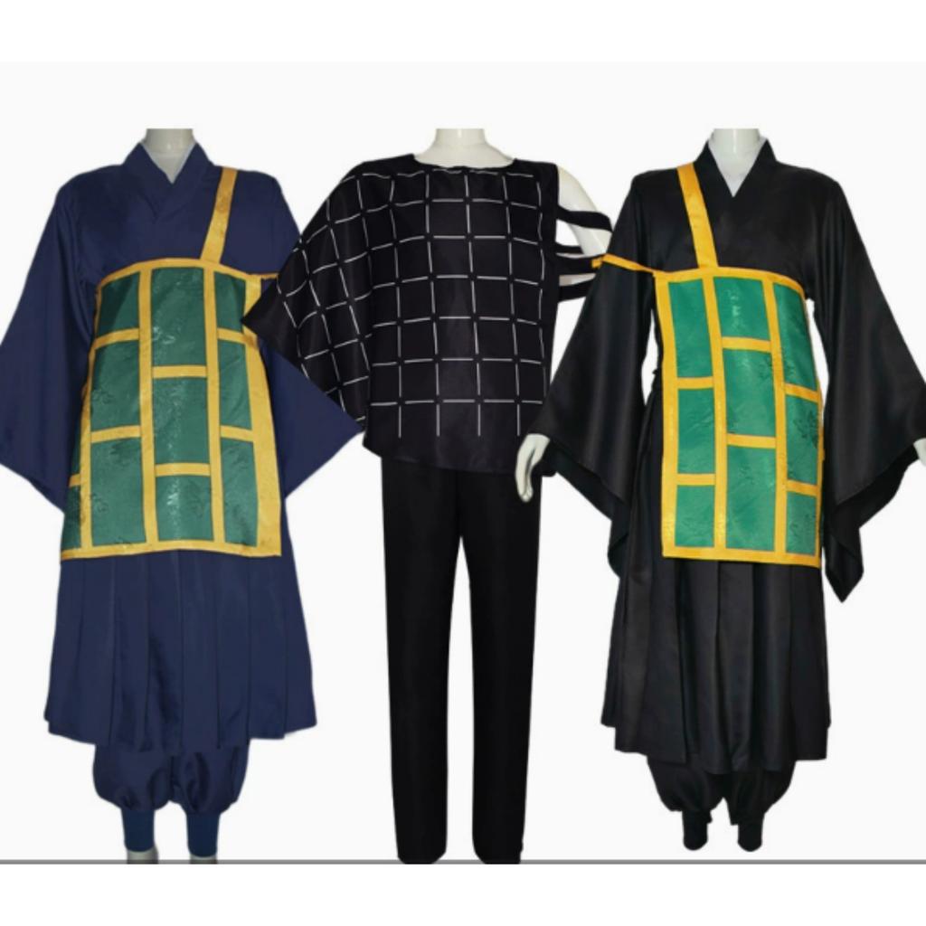 Jujutsu Kaisen Mahito Cosplay Costume Full Set Anime Jjk Costumes Wig Top Pants Suit For Carnival Halloween Party Mahito Set