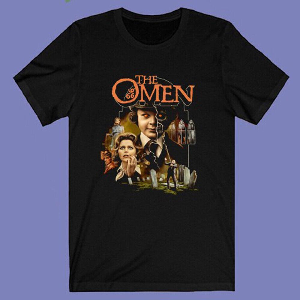 The Omen Horror Movie Men's Black T-shirt S-4XL Unisex T-Shirt