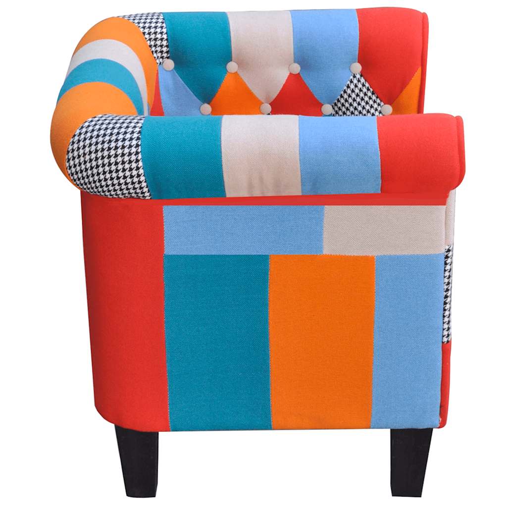 Vidaxl Poltrona Patchwork