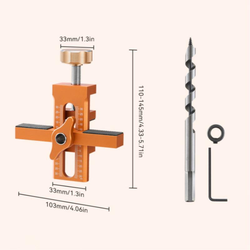Aluminum Alloy Cabinet Door Positioning Tool for Quick Installation