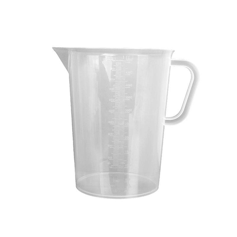 Large-Capacity Food-Grade Measuring Cup with Scale - High Transparency for Milk Tea Shop