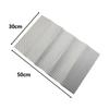 Bouclier Thermique Voiture Collecteur Turbo Échappements Isolation Thermique Moteur Électrique Plaque Aluminium Gaufré Isolation Résistante à la Chaleur 30cmx50cm