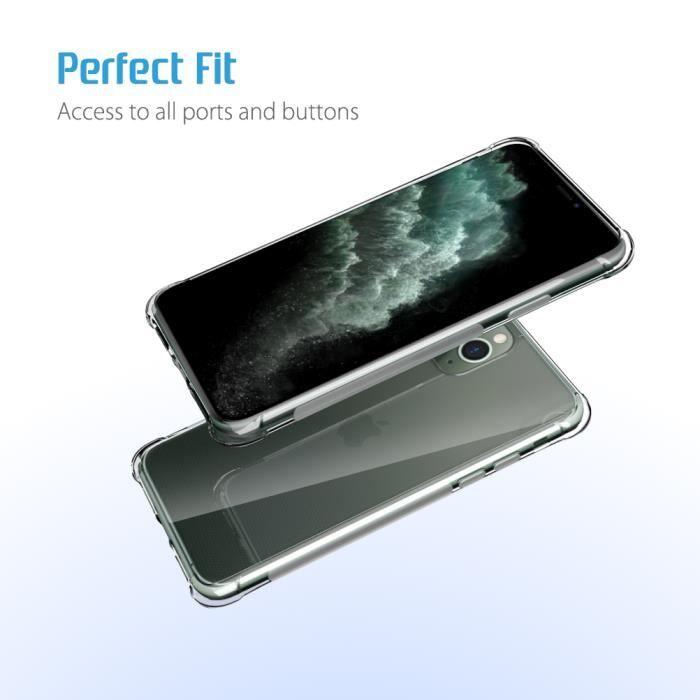 Coque - SLEO - iPhone 11 Pro Max - Silicone TPU - Imperméable - Antidérapante