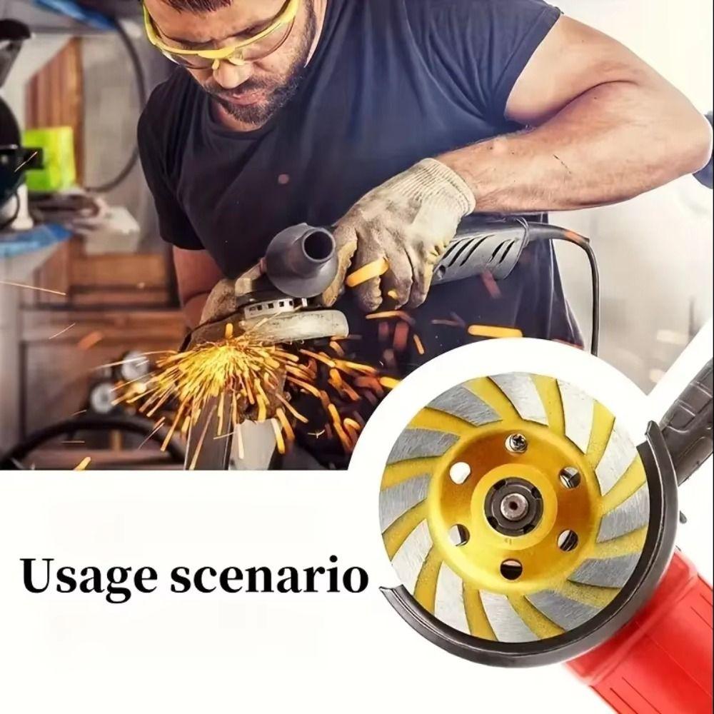 Heavy Duty  Grinding Cup Wheel 12 Segments Concrete Grinding Disc  Surface Preparation